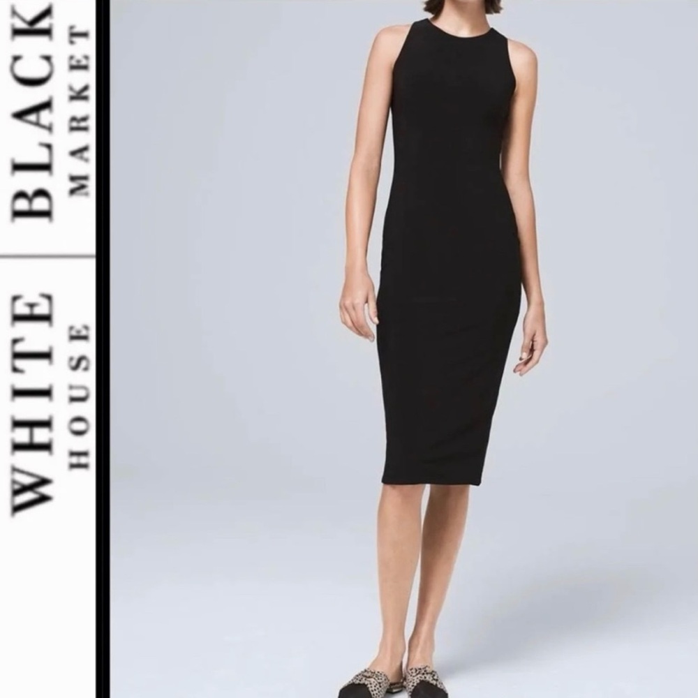 WHMB Knee Length Back Laced Dress, NWT